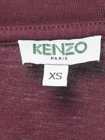 Pre-owned Kenzo Logo-print T-shirt In Red