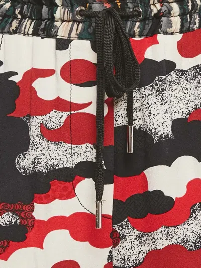 Pre-owned Louis Vuitton Drawstring-fastening Trousers In Red