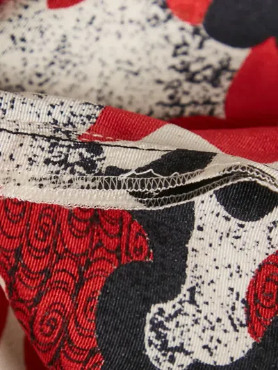 Pre-owned Louis Vuitton Drawstring-fastening Trousers In Red