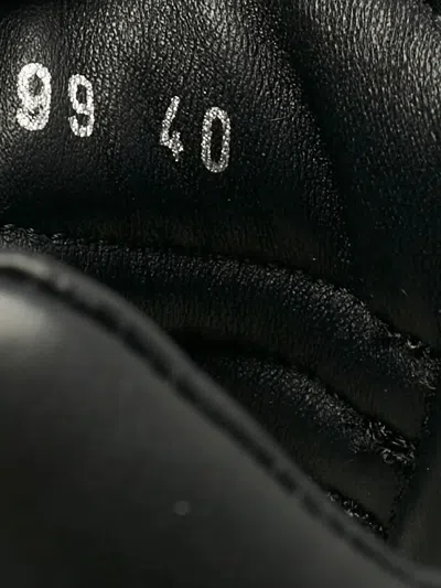 Pre-owned Dolce & Gabbana Logo-detail Boots In Black