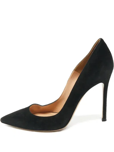 Pre-owned Gianvito Rossi Gianvito Suede Pumps In Black