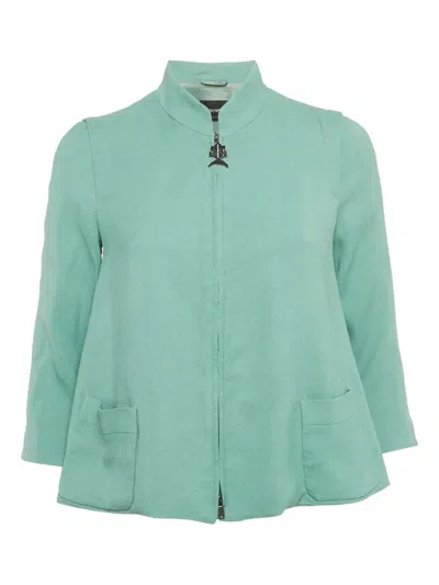 Pre-owned Emporio Armani Zip-fastening Jacket In Green