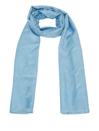 Pre-owned Lanvin Blue Scarf