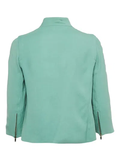 Pre-owned Emporio Armani Zip-fastening Jacket In Green