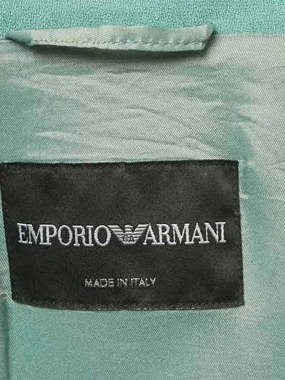 Pre-owned Emporio Armani Zip-fastening Jacket In Green