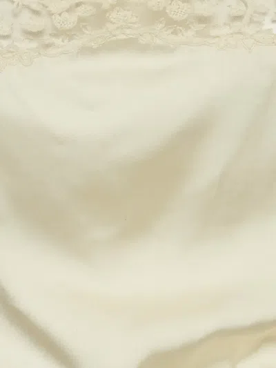 Pre-owned Jacquemus Asymmetrical Lace Mini Dress In Neutral