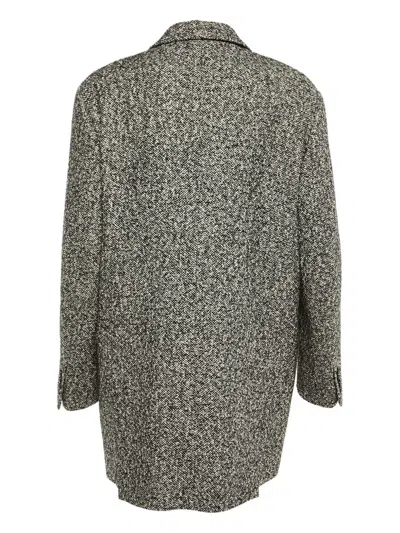 Pre-owned Max Mara Ovale Coat In Black