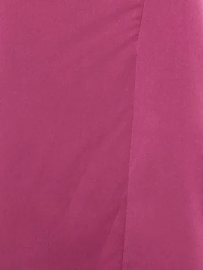Pre-owned Hugo Boss Satin Dress In Pink