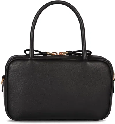 Prada Leather Handbag In Black