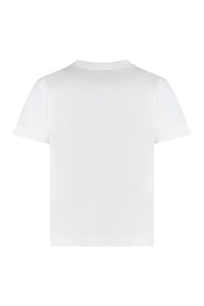 Givenchy Cotton T-shirt With Print In White