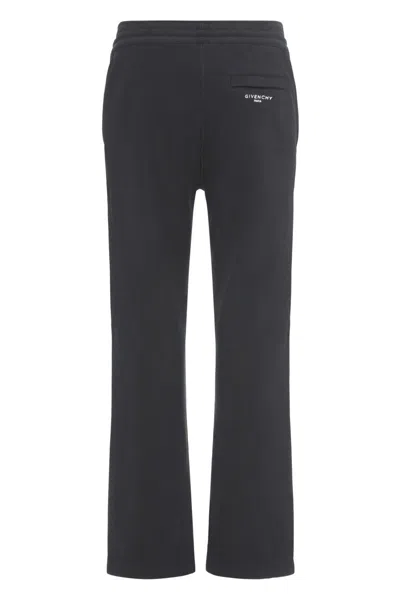 Givenchy Couture Seam Jogging Pants In Brushed Fabric In Black