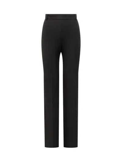Pinko Straight Black Trousers In Black