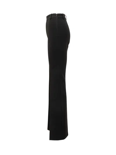 Pinko Straight Black Trousers In Black