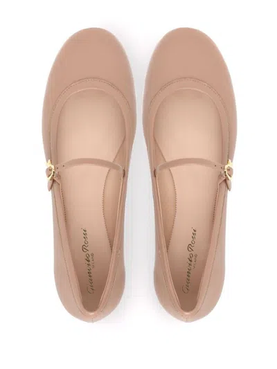 Gianvito Rossi Flat Shoes In Animal Print