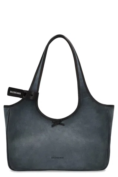 Balenciaga Tote Bag Laundrette East-west In Gray