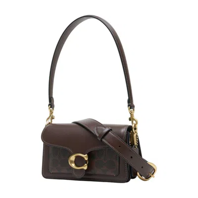Coach Signature Tabby 20 Refresh Shoulder Bag In Brown