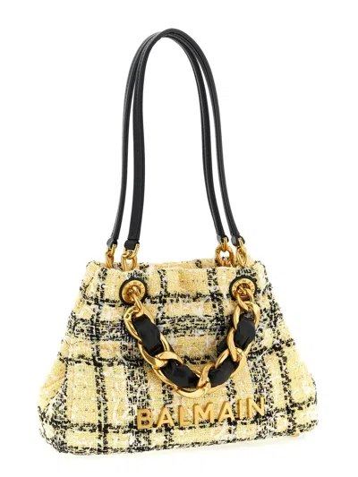 Balmain Soft Cabas Small Shopping Bag In Multi
