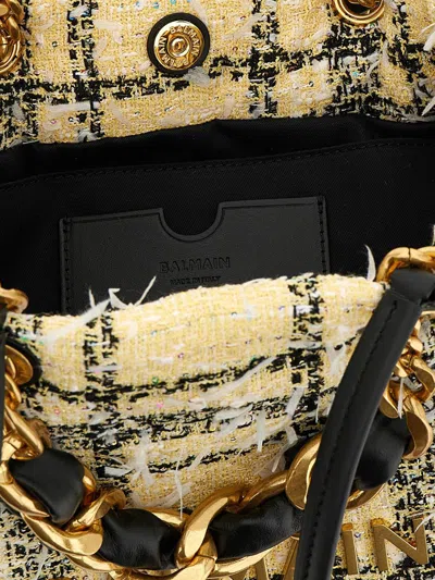 Balmain Soft Cabas Small Shopping Bag In Multi