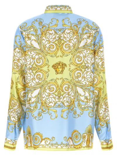 Versace Twill Shirt In Multi