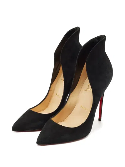 Pre-owned Christian Louboutin Mea Culpa Pointed-toe Pump In Black