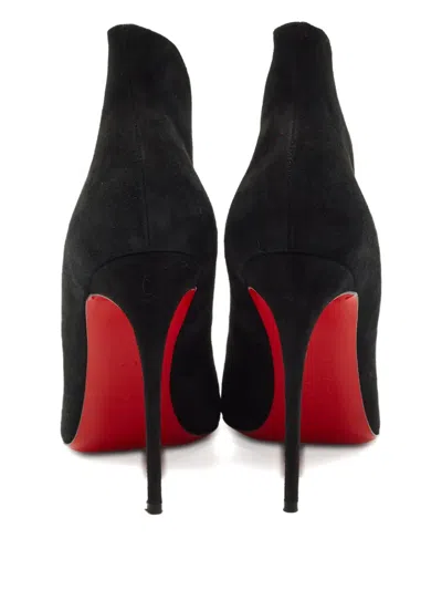 Pre-owned Christian Louboutin Mea Culpa Pointed-toe Pump In Black