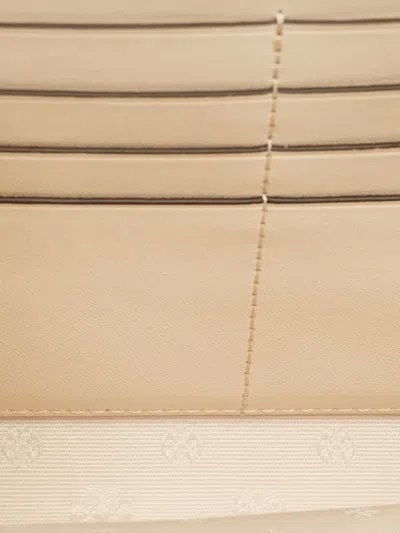 Pre-owned Tory Burch Small Willa Quilted Chain-strap Cross Body Bag In Neutral