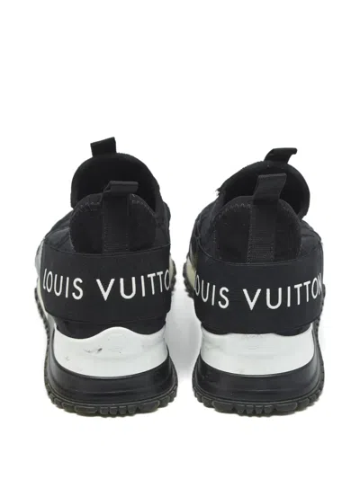 Pre-owned Louis Vuitton Slip-on Sneakers In Black