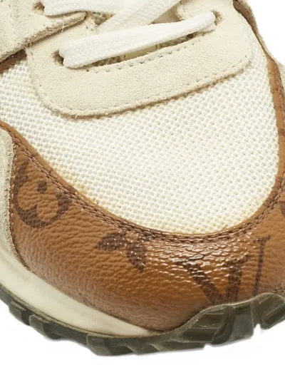 Pre-owned Louis Vuitton Monogram Sneakers In Neutral