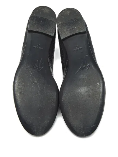 Pre-owned Giuseppe Zanotti Seymour Slippers In Black