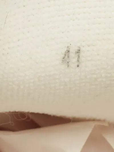 Pre-owned Jimmy Choo Osaka Glitter-embellished Sneakers In Silver