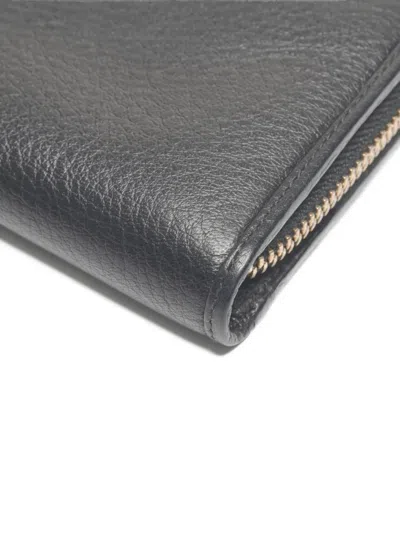 Pre-owned Loewe 2000s Zip-fastening Wallet In Black