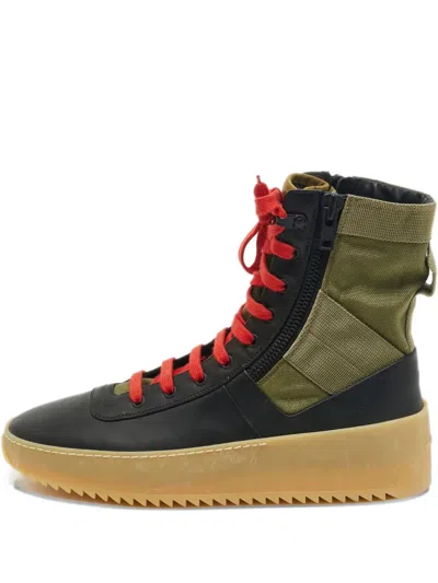 Pre-owned Fear Of God Jungle High-top Sneakers In Black