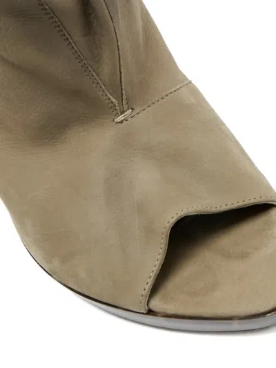 Pre-owned Burberry Leather Ankle Boots In Brown