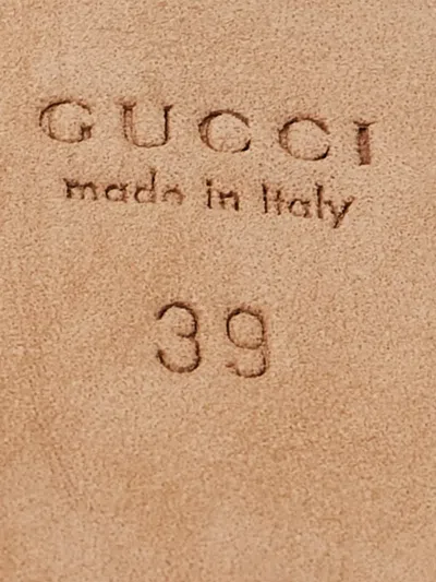 Pre-owned Gucci 2024 Platform Peep-toe Pumps In Brown