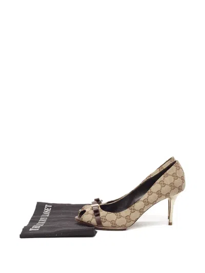 Pre-owned Gucci 982141 Brown