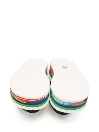 Pre-owned Chloé Braided Thong Sandals In White