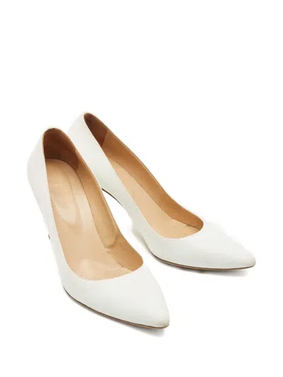 Pre-owned Sergio Rossi Vintage 1158852 White