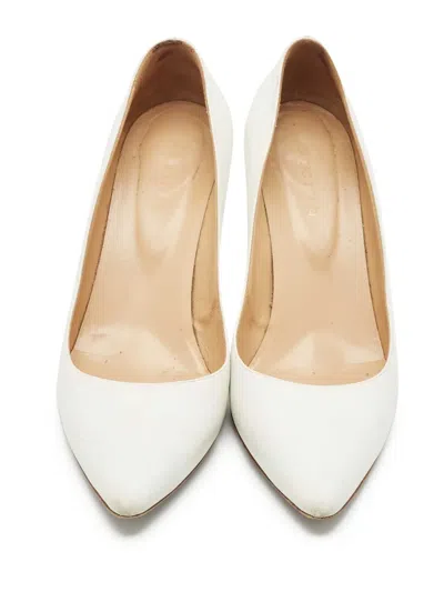 Pre-owned Sergio Rossi Vintage 1158852 White