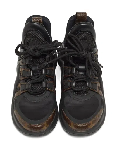 Pre-owned Louis Vuitton Archlight Sneakers In Black