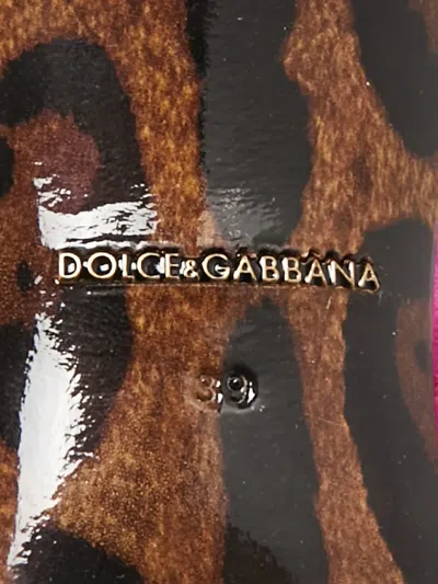 Pre-owned Dolce & Gabbana 80mm Pointed-toe Slingback Heeled Pumps In Pink