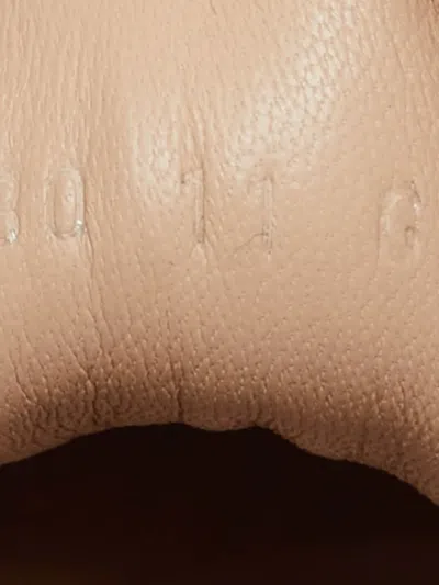 Pre-owned Gucci Graffiti Star Leather Sneakers In Blue