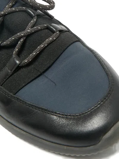 Pre-owned Tod's Nuovo Leather Sneakers In Black