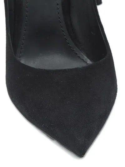 Pre-owned Louis Vuitton Pointed-toe Suede Pumps In Black