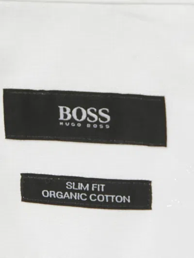 Pre-owned Hugo Boss Cotton Shirt In White