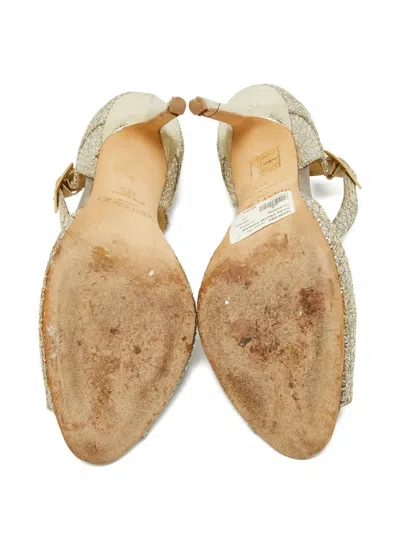 Pre-owned Jimmy Choo 1159777 Gold