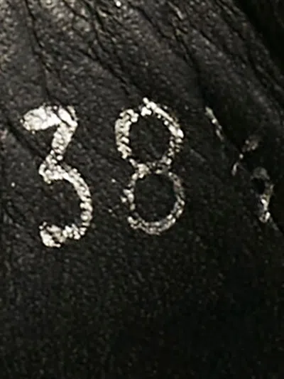 Pre-owned Miu Miu Patent-leather Oxford Shoes In Black