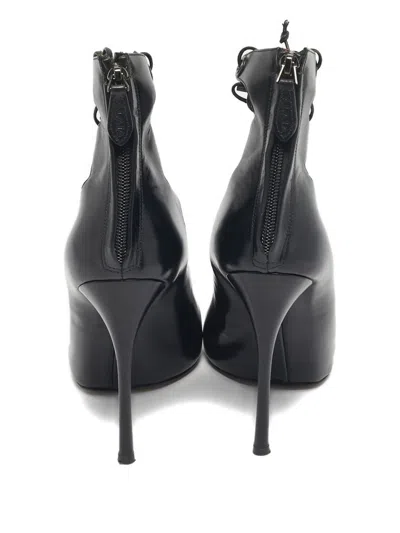 Pre-owned Alaïa Strappy Heeled Sandals In Black
