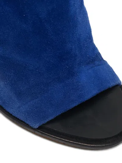 Pre-owned Balenciaga Glove Open-toe Sandals In Blue