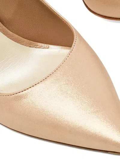 Pre-owned Dior Cherie Pointed-toe Pumps In Neutral