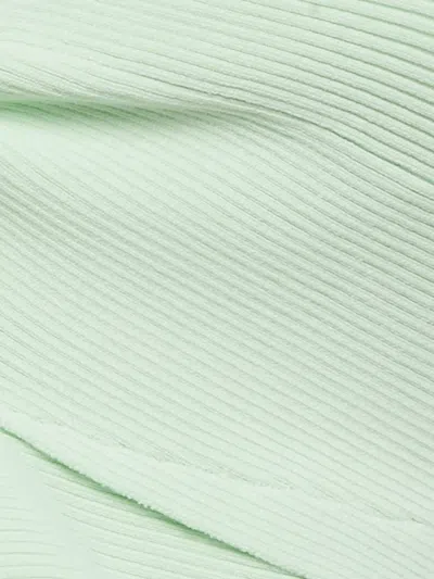 Pre-owned Sandro Cut-out Sleeveless Top In Green